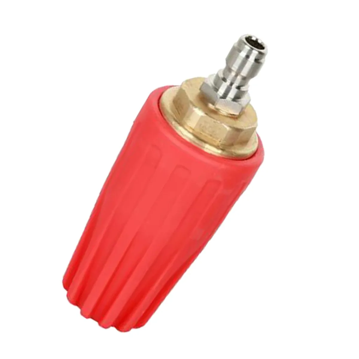 Pressure Washer Rotary Nozzle | 5000PSI Copper Turbo Tip | 4 Hole Sizes
