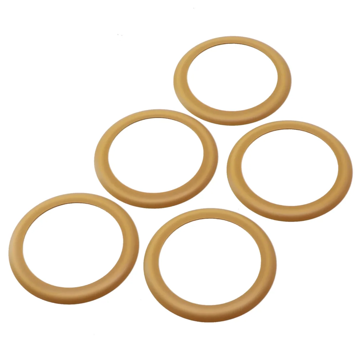 Air Compressor Piston Rings 5 Pack | Rubber | 550W 1100W 1500W Oil-Free