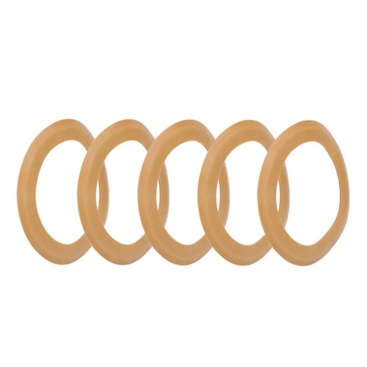 Air Compressor Piston Rings 5 Pack | Rubber | 550W 1100W 1500W Oil-Free - Thumbnail 6