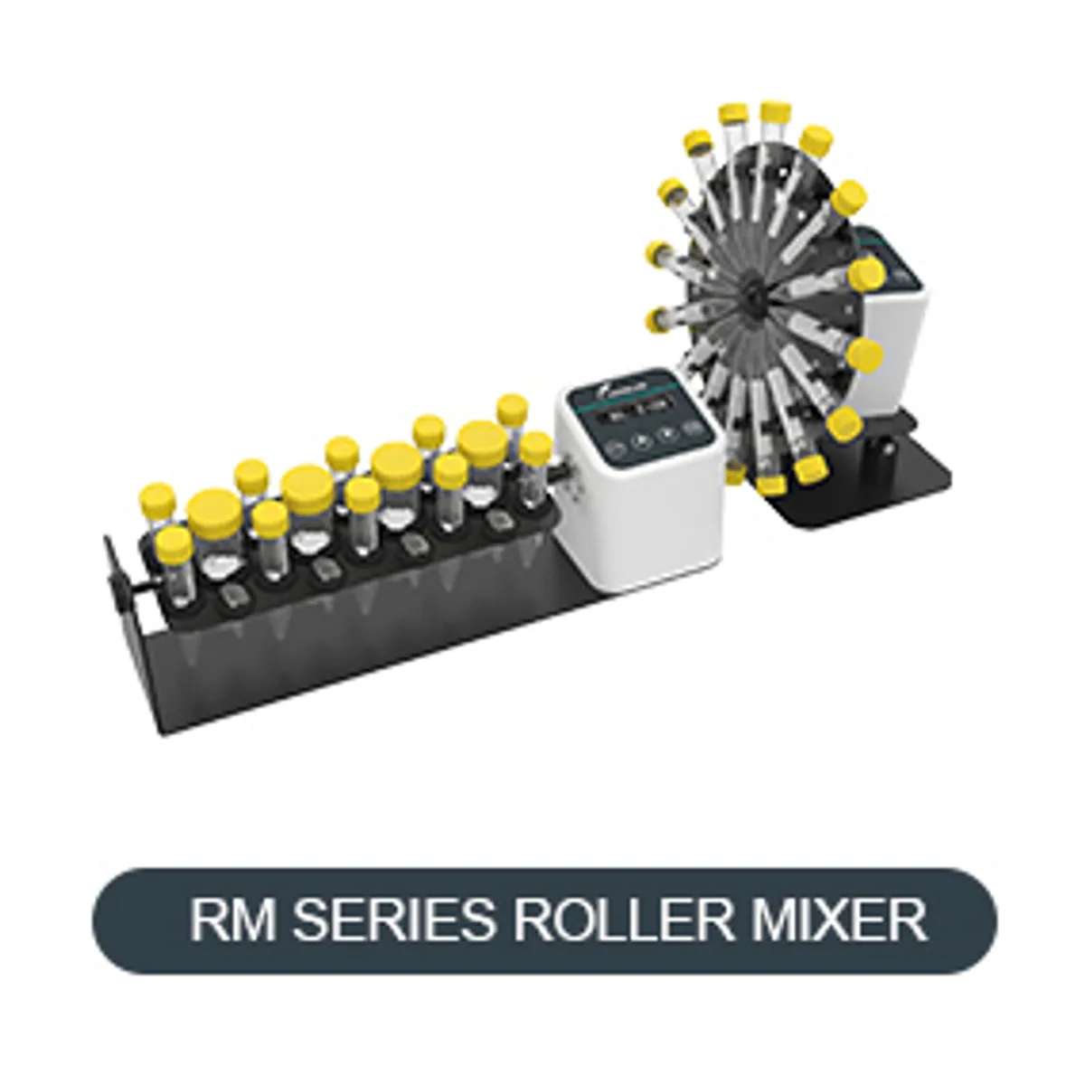 Orbital Shaker Style Tube Rotary Mixer RML-80 | 20 to 80rpm | Timer