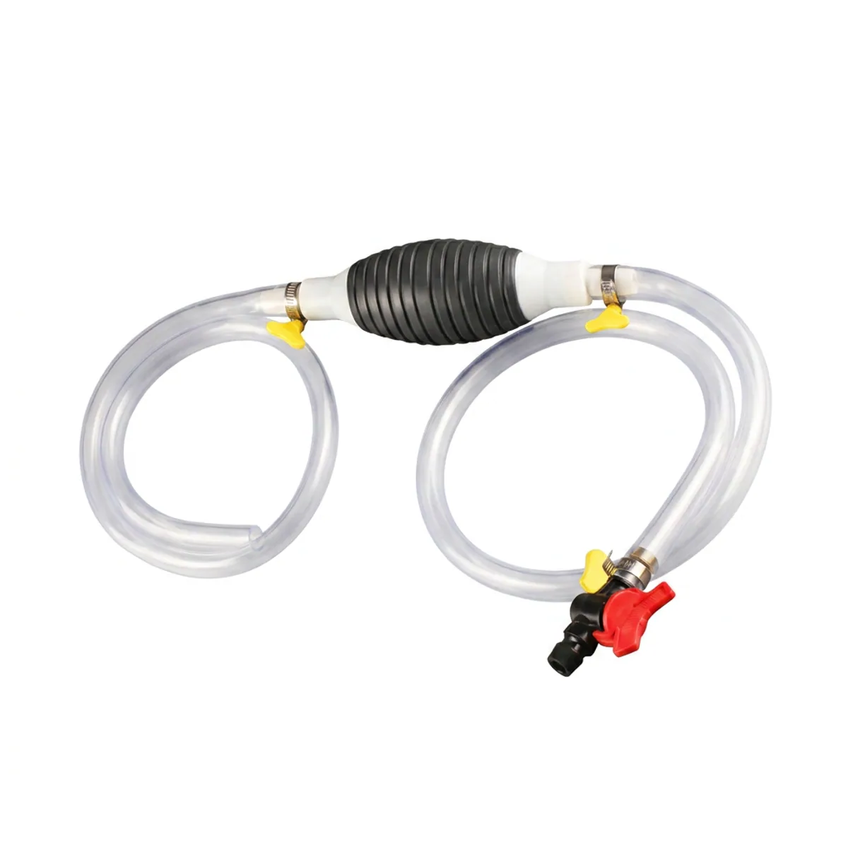 Fuel Pump | 2M PVC Siphon Hose | Manual Gas and Diesel Transfer - Thumbnail 3