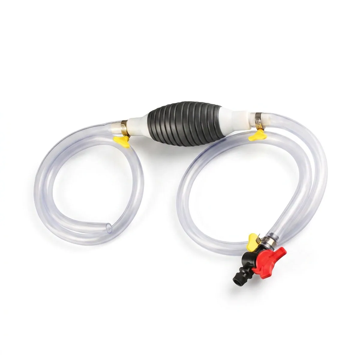 Fuel Pump | 2M PVC Siphon Hose | Manual Gas and Diesel Transfer - Thumbnail 2