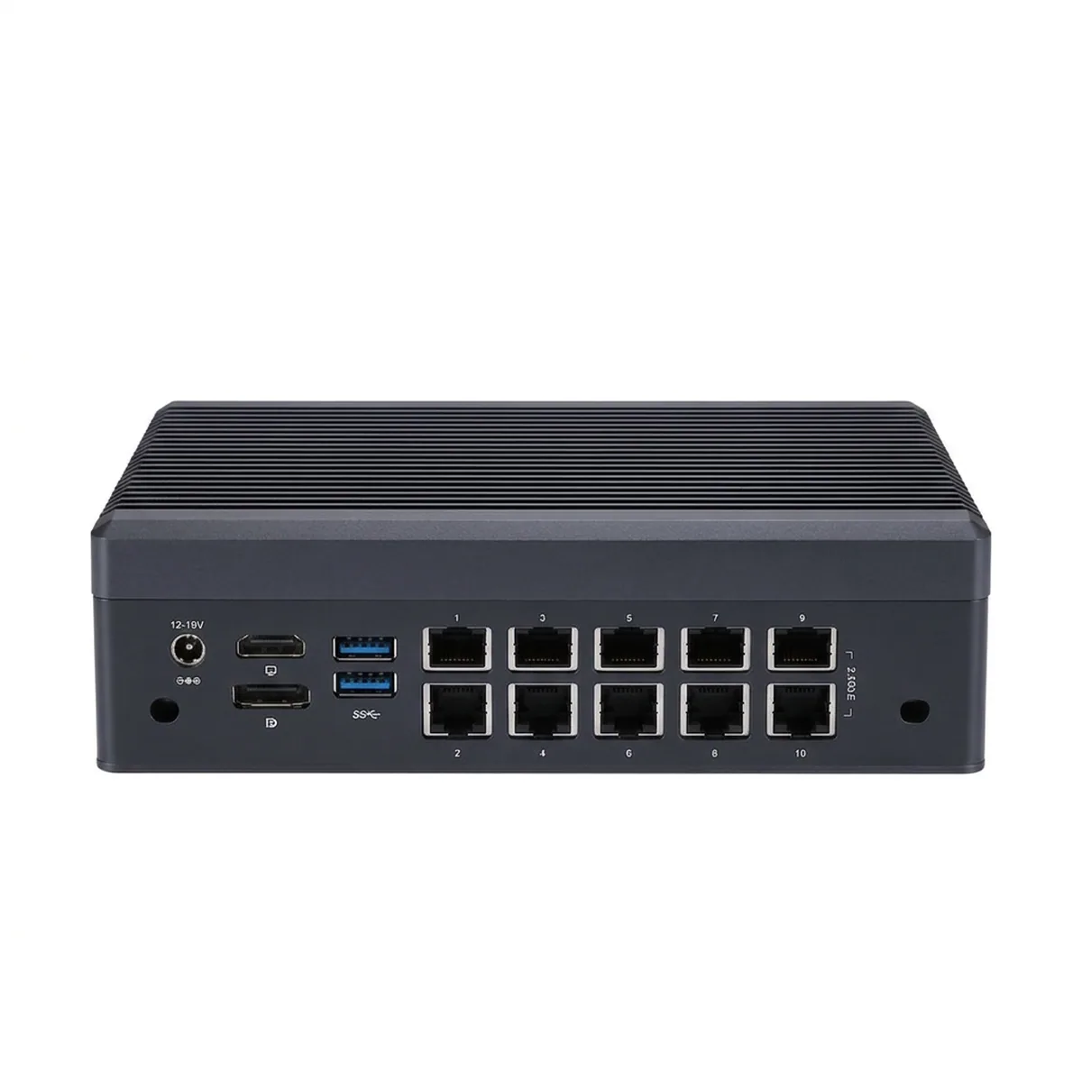 Firewall Appliance Mini PC | 10x 2.5GbE RJ45 | Fanless Router PC - Thumbnail 5
