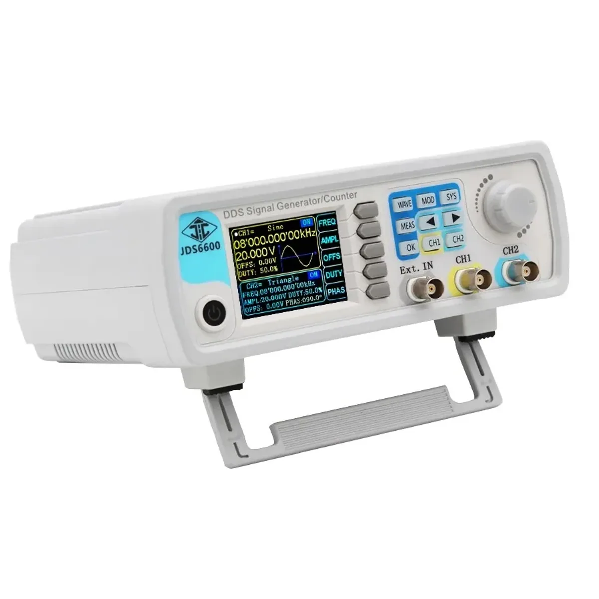 DDS Signal Generator JDS6600 | Dual Channel 15 to 60MHz | Frequency Counter - Image 1
