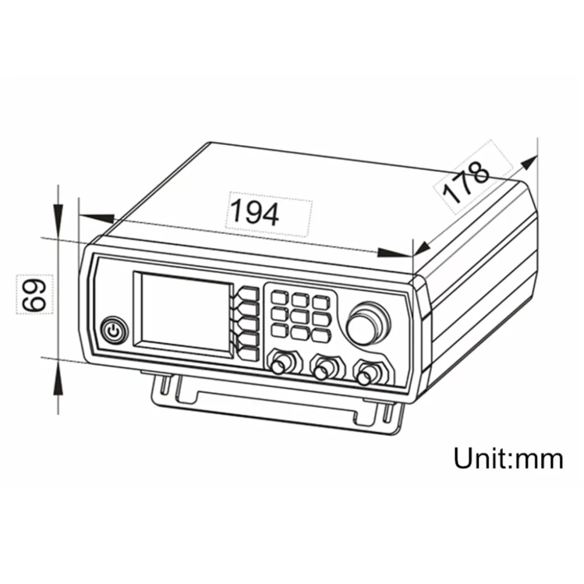 DDS Signal Generator JDS6600 | Dual Channel 15 to 60MHz | Frequency Counter - Thumbnail 2