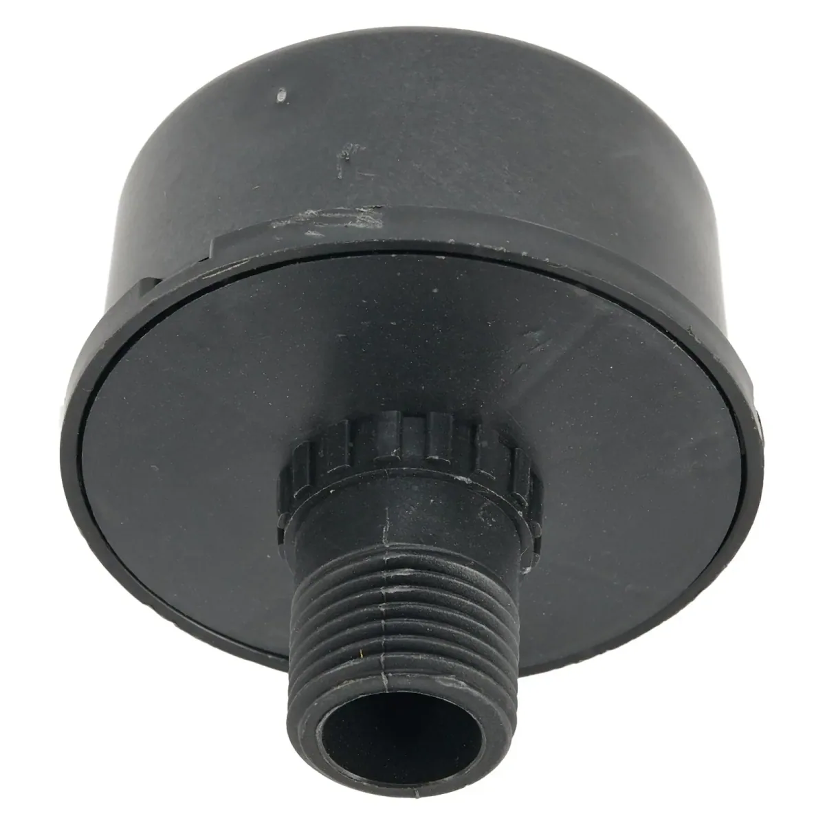 Air Compressor Intake Filter Muffler | 20mm Male Thread | Black Plastic - Thumbnail 2