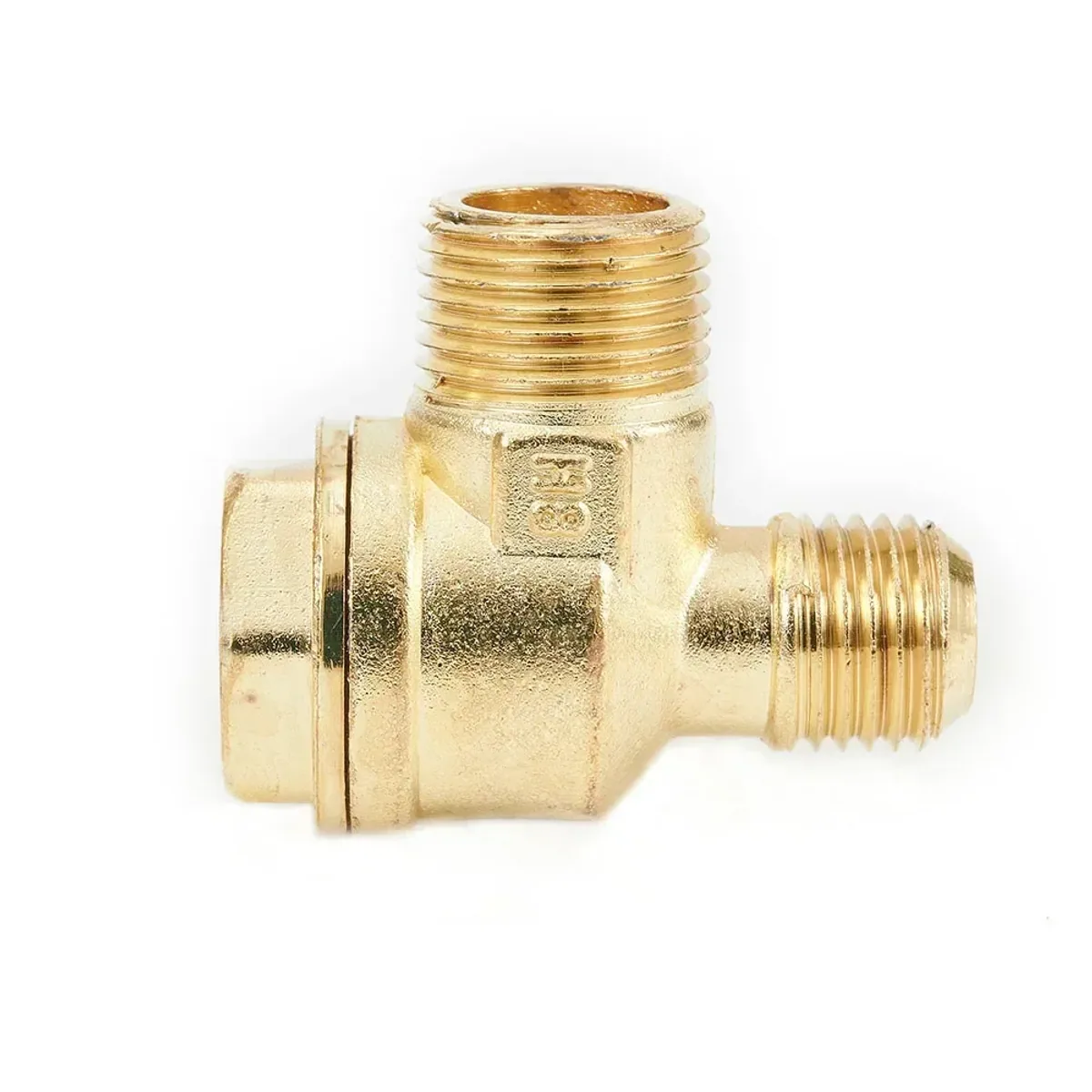 Air Compressor Check Valve | 3-Port Male Thread | 10x14x16, 16x14x7 Options - Thumbnail 5