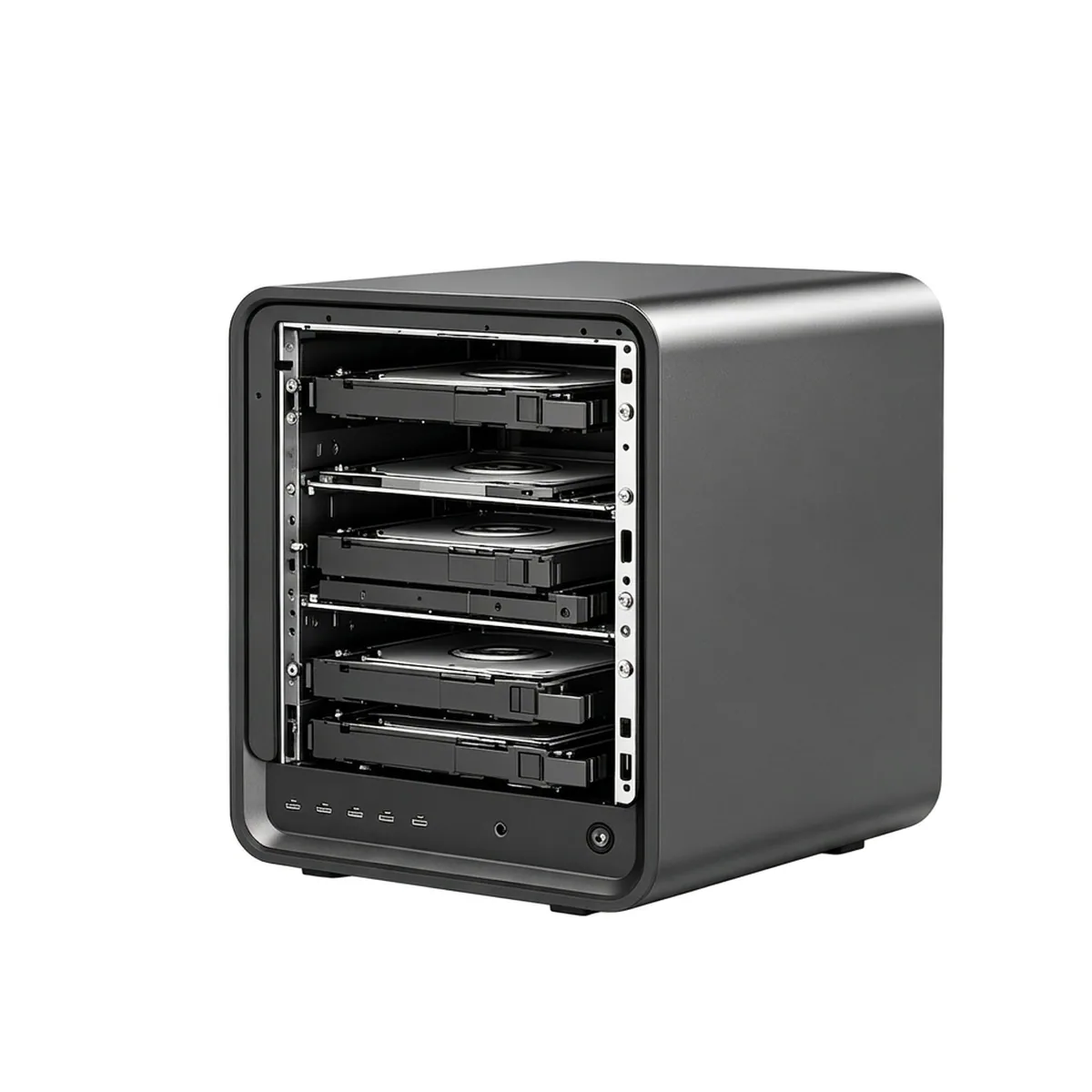 NAS Mini PC | Intel Twin Lake N150 | 4x 2.5GbE Ports - Thumbnail 3
