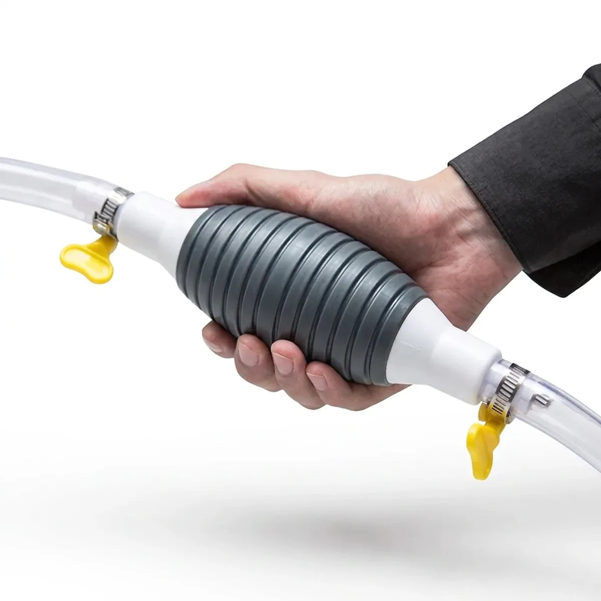 Fuel Pump Primer Bulb | Heavy-Duty Rubber Siphon | Gas Diesel Transfer - Thumbnail 3