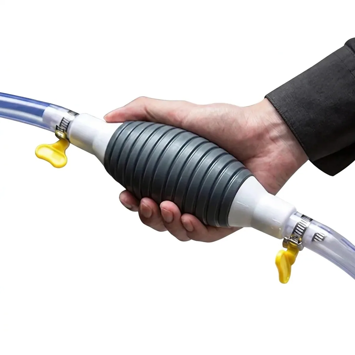 Fuel Pump Primer Bulb | Heavy-Duty Rubber Siphon | Gas Diesel Transfer - Thumbnail 2