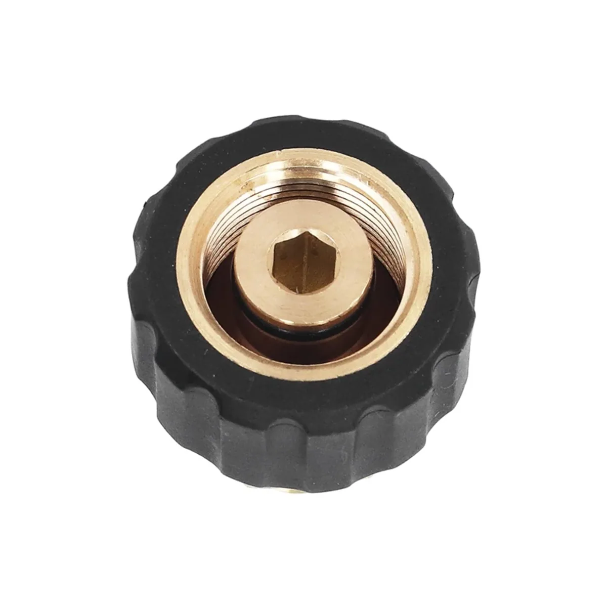 Pressure Washer Hose Adapter M22 | 1/4 or 3/8 Inch Male | 5000 PSI - Thumbnail 5