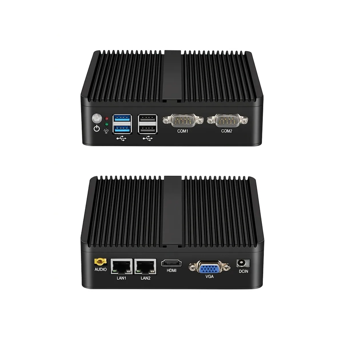 Industrial Mini PC | Dual Gigabit LAN | Dual RS232 RS485 IPC - Thumbnail 2