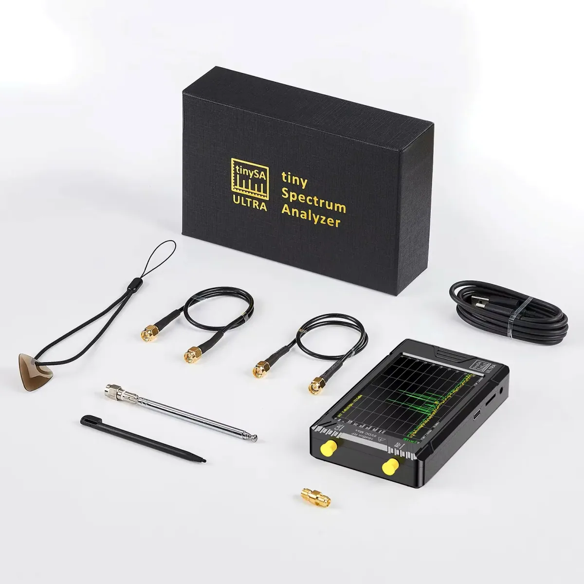 RF Spectrum Analyser TinySA Ultra | 100kHz to 5.3GHz | 4 Inch Screen - Thumbnail 3