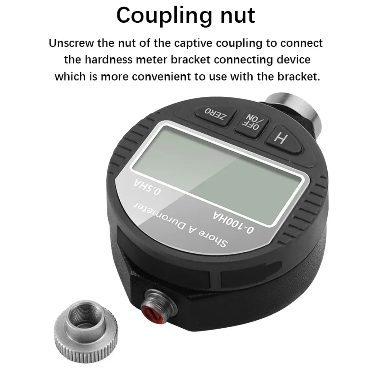 Digital Shore Durometer HA HD HC | Rubber Hardness Tester | 0 to 100 - Thumbnail 4