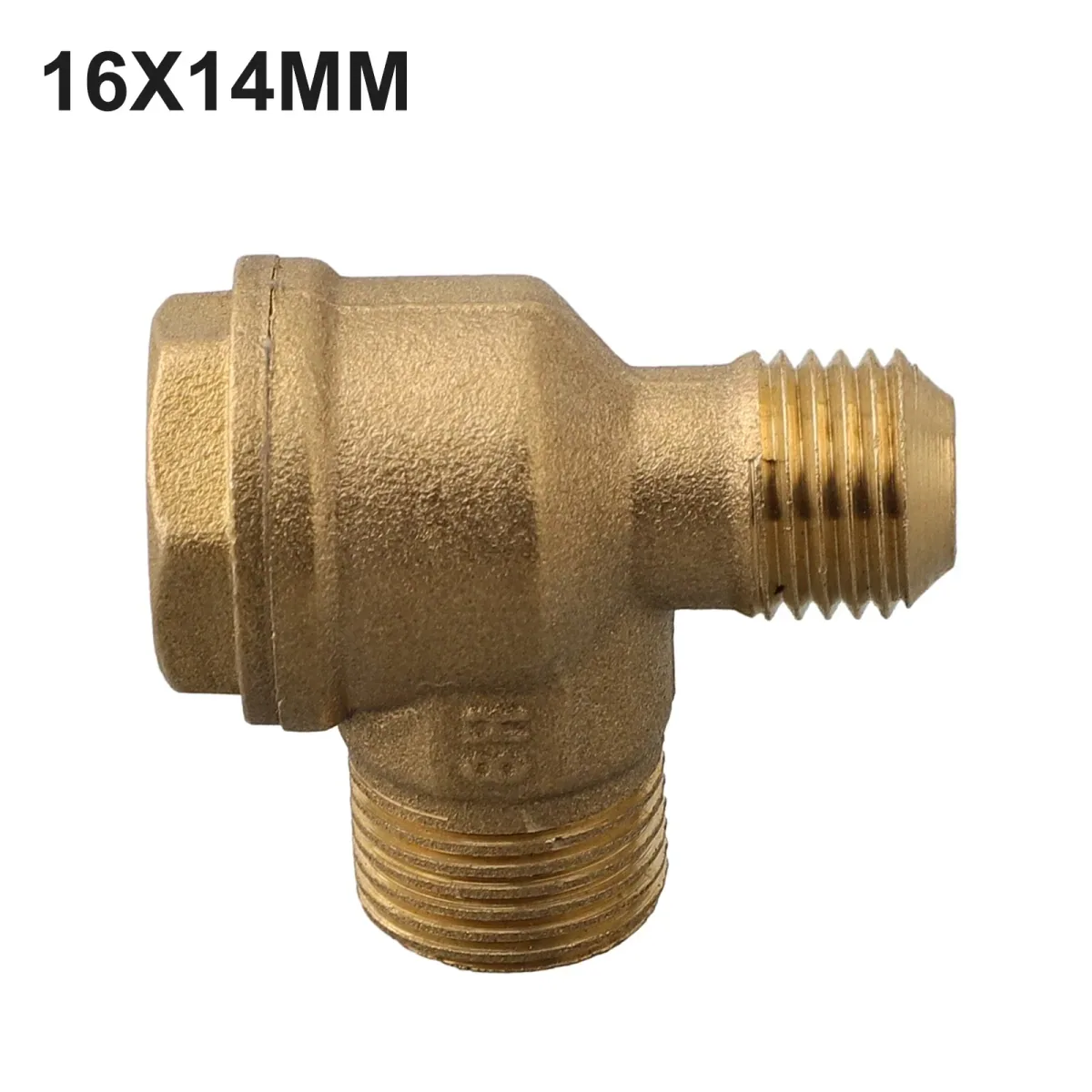 Air Compressor Check Valve | 3-Port Brass Male Thread | 16x14mm, 20x16mm - Thumbnail 6