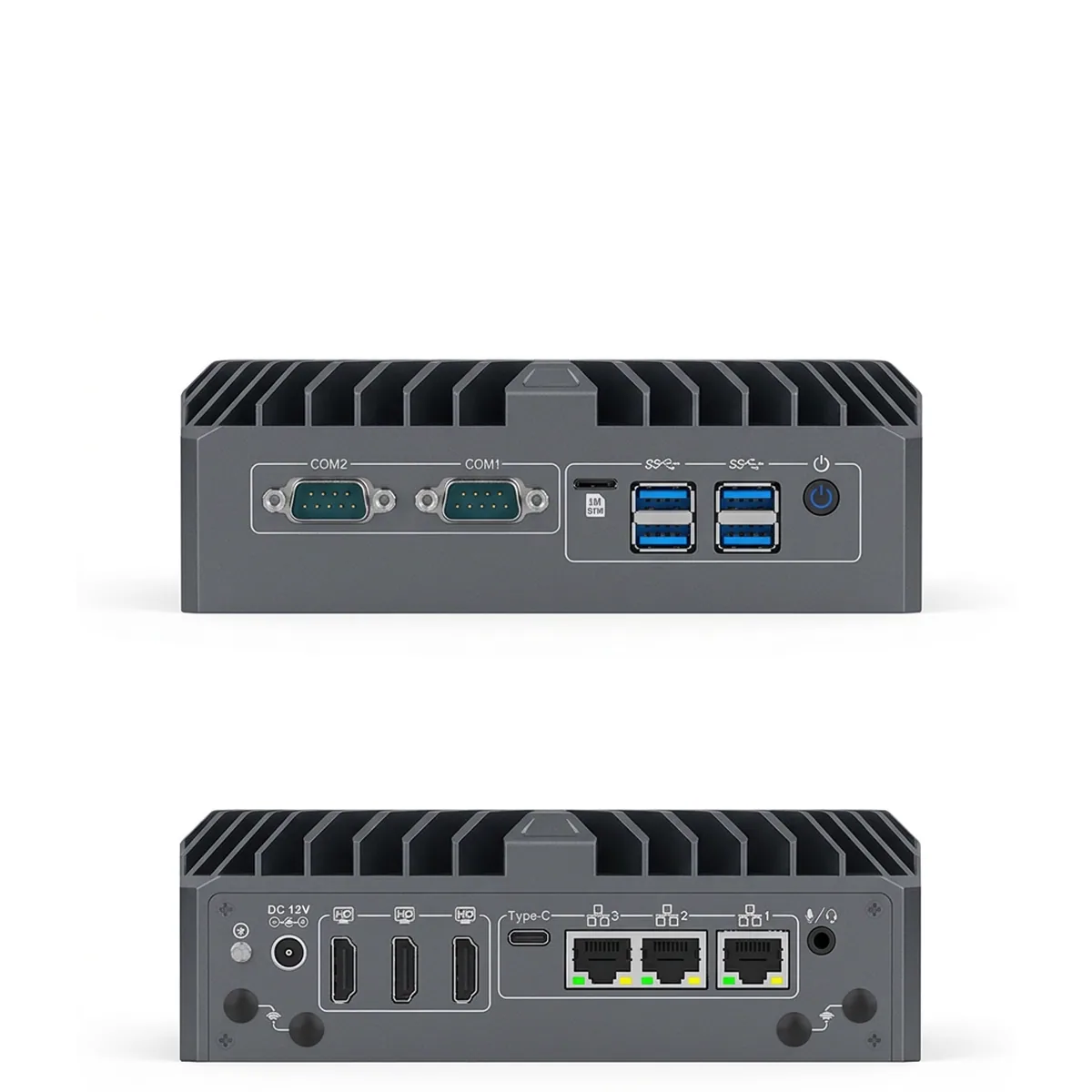 Firewall Appliance Mini PC | 3x 2.5GbE LAN | Fanless Passive Cooling - Thumbnail 3