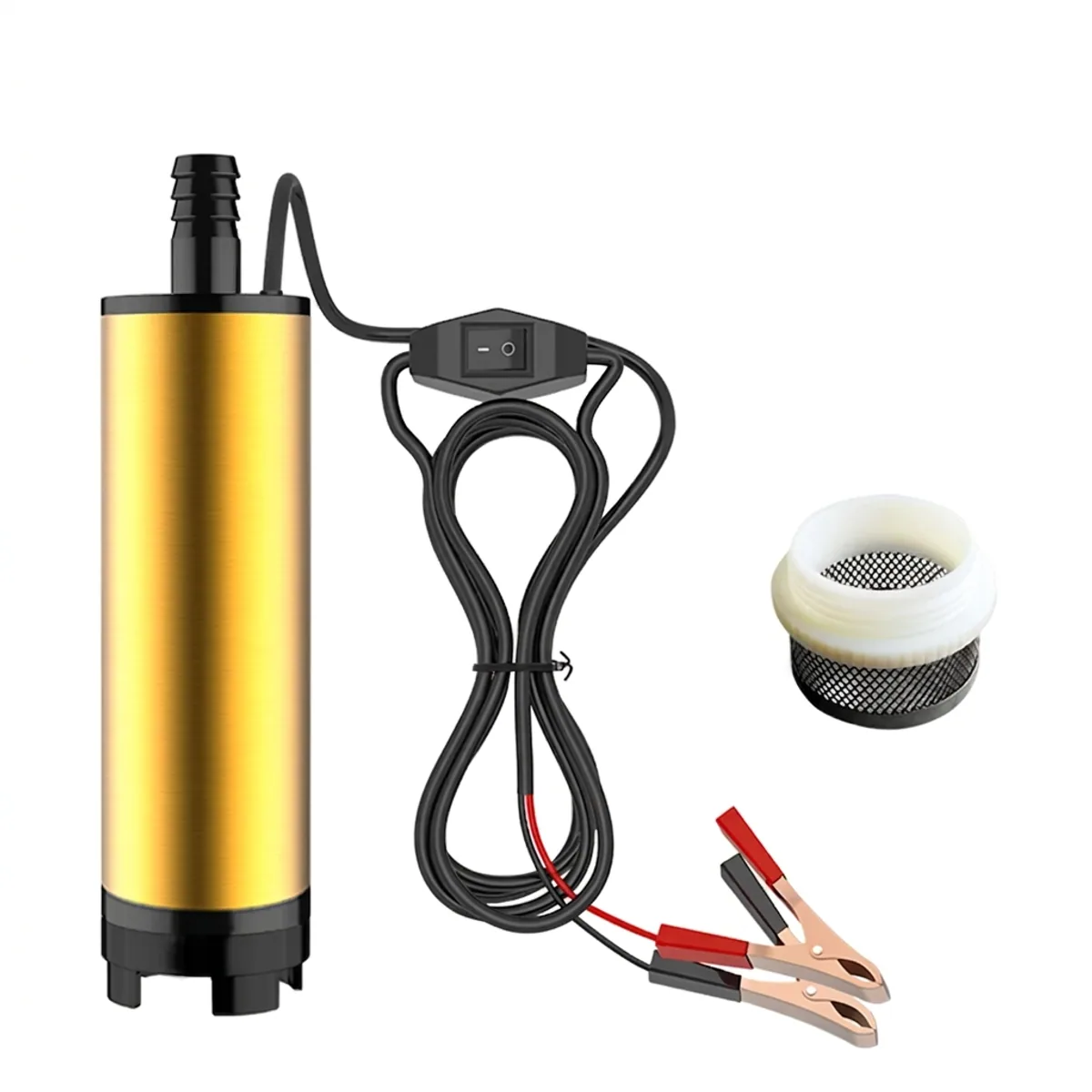 Transfer Pump 12V 24V DC | Aluminum Alloy Submersible | Mini 12L/Min