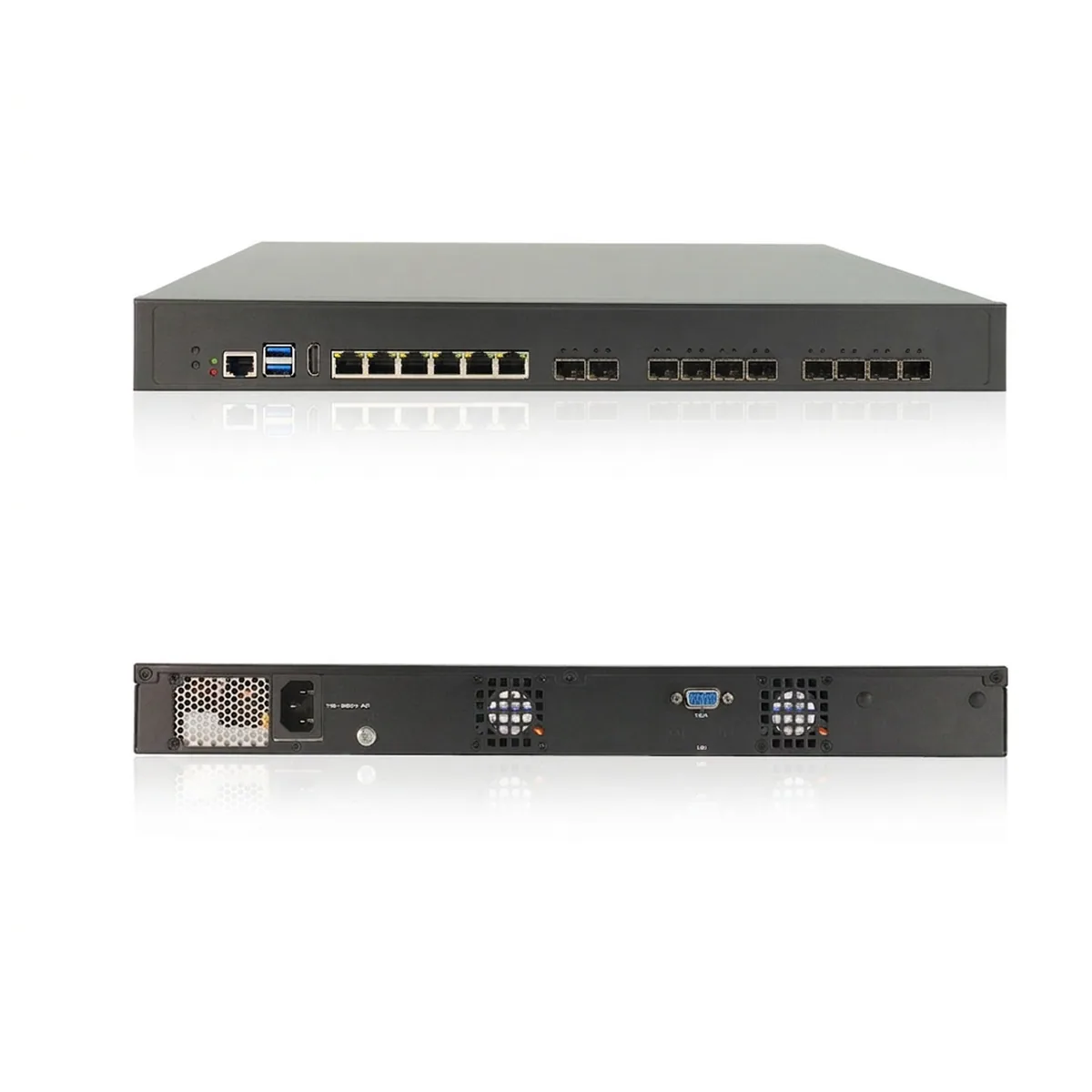 Appliance Mini PC | 1U Rack Xeon E5-2640v4 | 10 SFP+ 6 GbE Security Server - Thumbnail 2