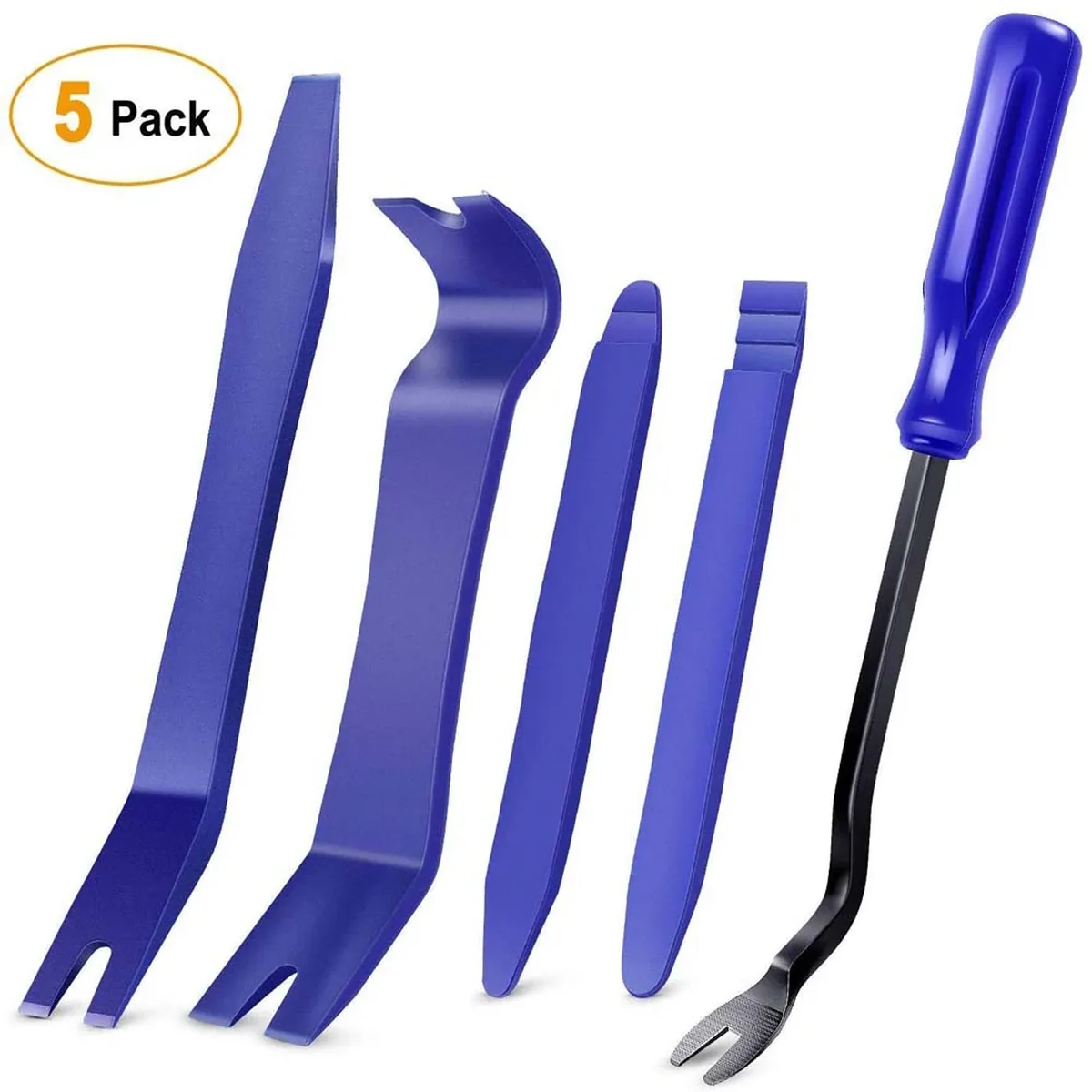 Automotive Trim & Panel Removal Tool Kit | Pry Bar Set for Dash & Radio Installation - Image 1