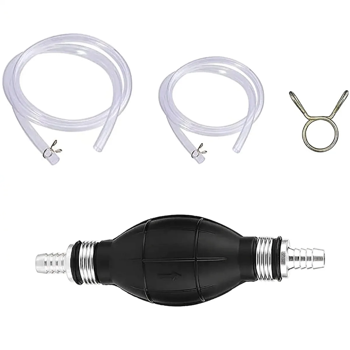Fuel Pump Manual Siphon | Flexible Straw Suction | Gasoline & Diesel Car - Thumbnail 6