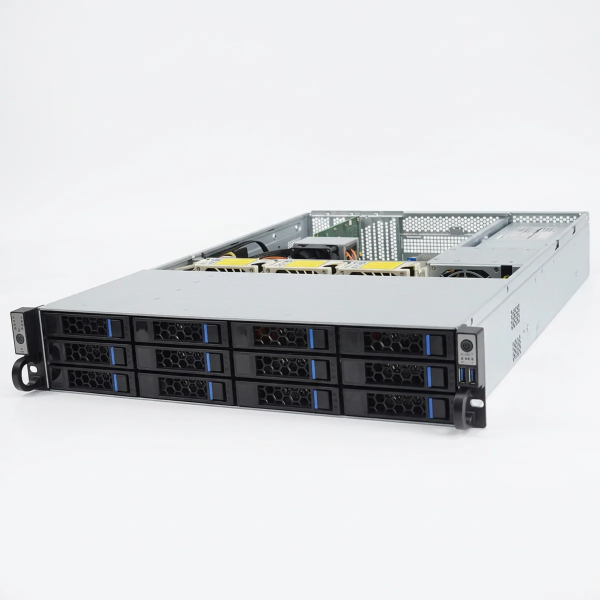 Home Server | 2U 12-Bay Hot-Swap Storage | Dual-Socket Platform - Thumbnail 2