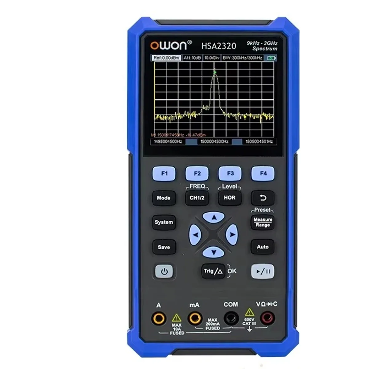 Handheld Spectrum Analyser HSA2000 | 1.5 or 3GHz | Scope and Multimeter - Image 1