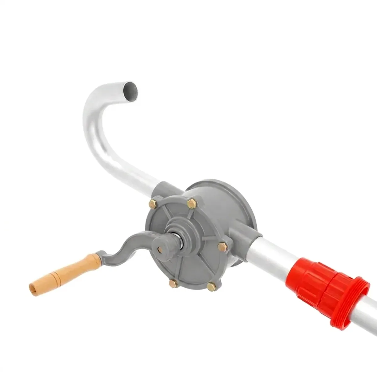 Fuel Pump for 55 Gallon Drum | Rotary Crank Barrel Extractor | Oil Suction - Thumbnail 2