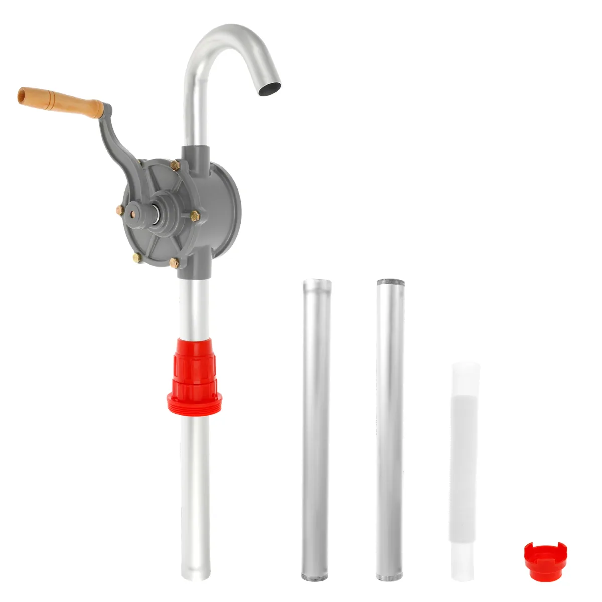 Fuel Pump for 55 Gallon Drum | Rotary Crank Barrel Extractor | Oil Suction - Image 1
