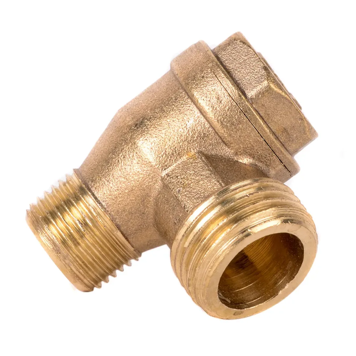 Air Compressor Check Valve | 3 Port Male Thread | Brass, Zinc or Aluminium - Thumbnail 5