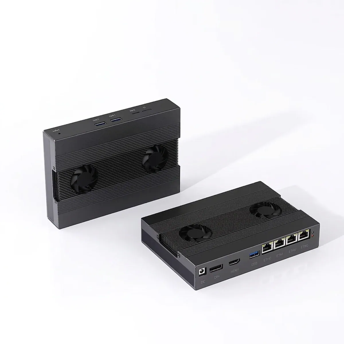 Firewall Appliance Mini PC | 4x 2.5GbE LAN | Dual NVMe Home Server - Thumbnail 2