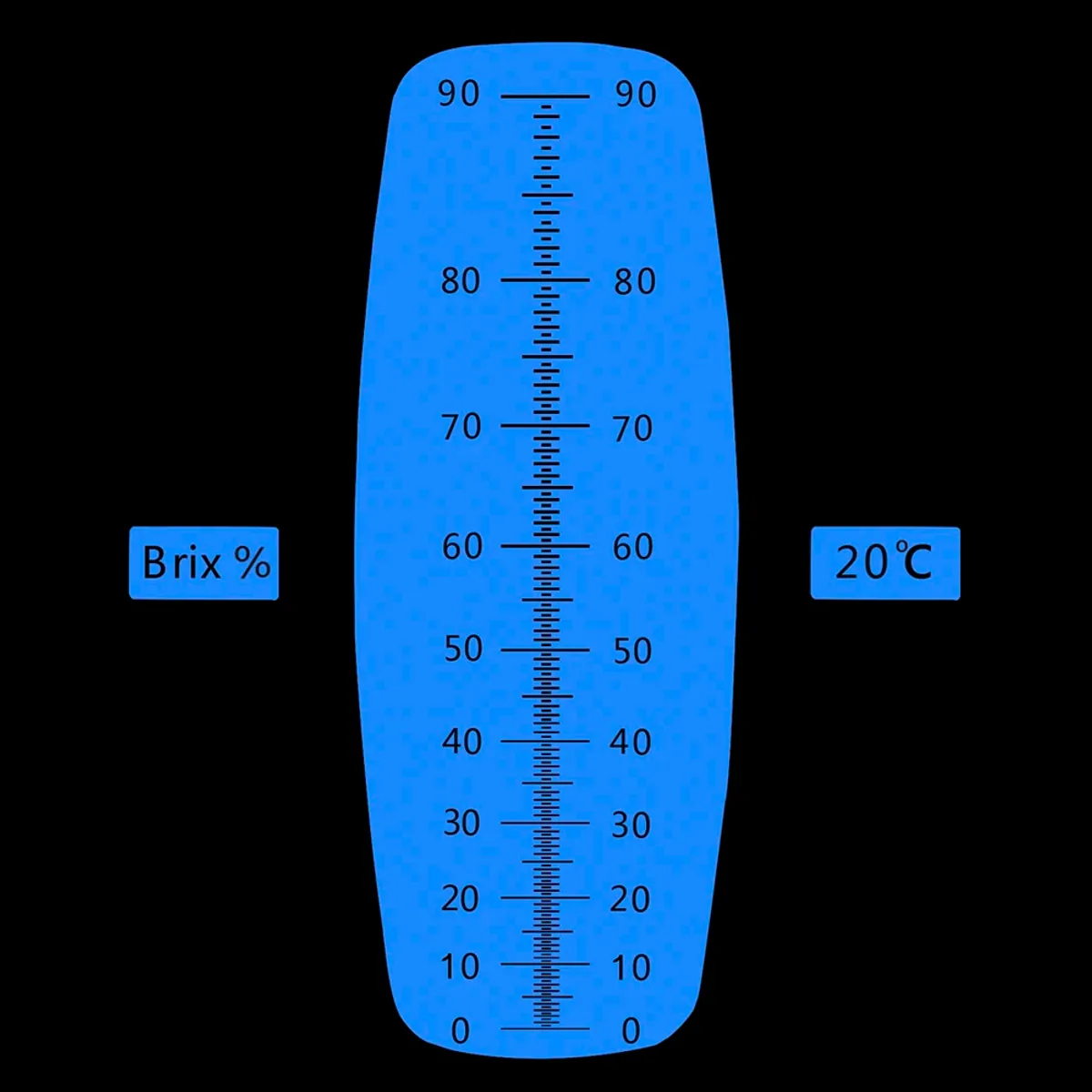 Refractometer Brix 0 to 90% | Handheld | ATC | THE01505 - Thumbnail 3