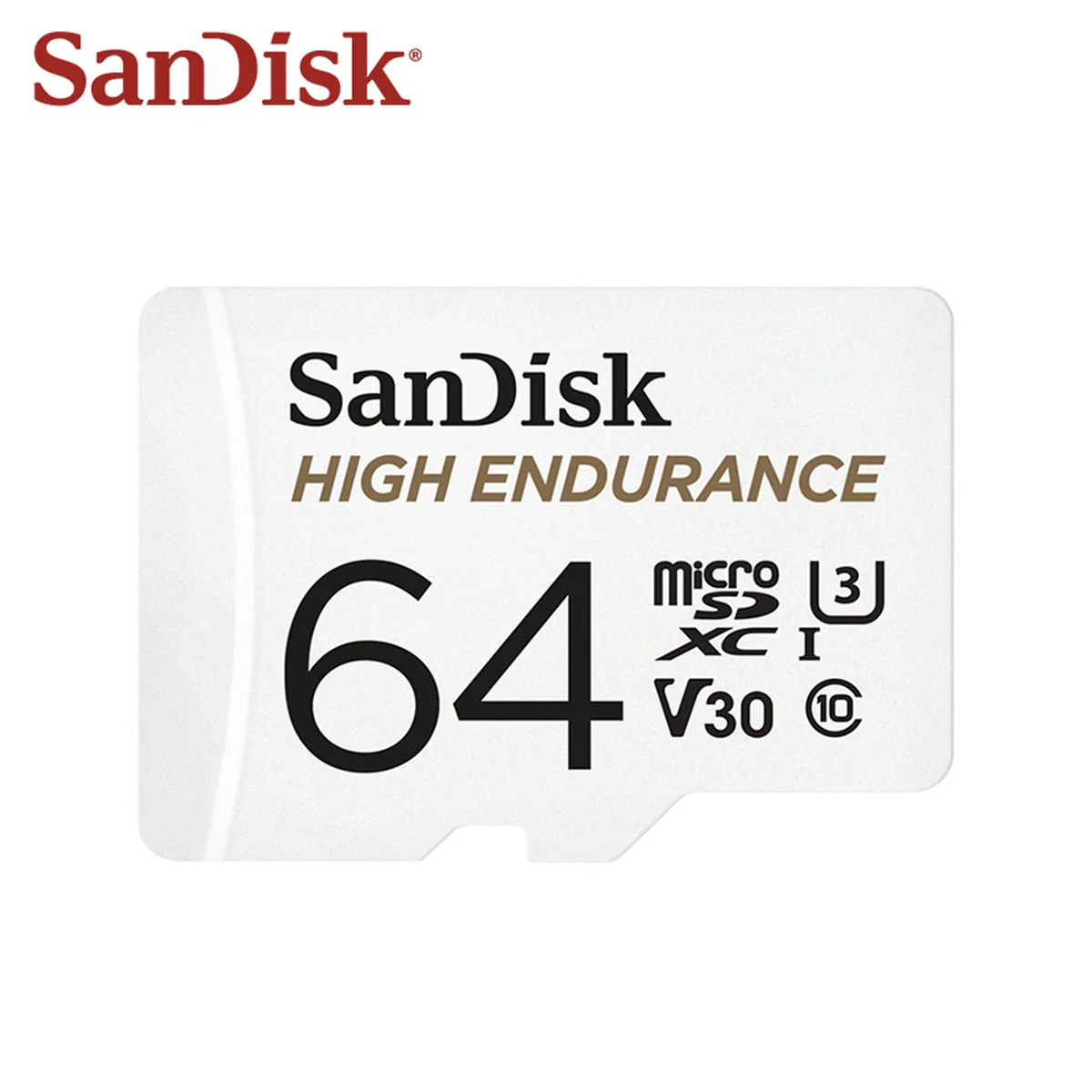 Endurance SD Card | SanDisk 64GB MicroSDXC | For Dash Cams & Security