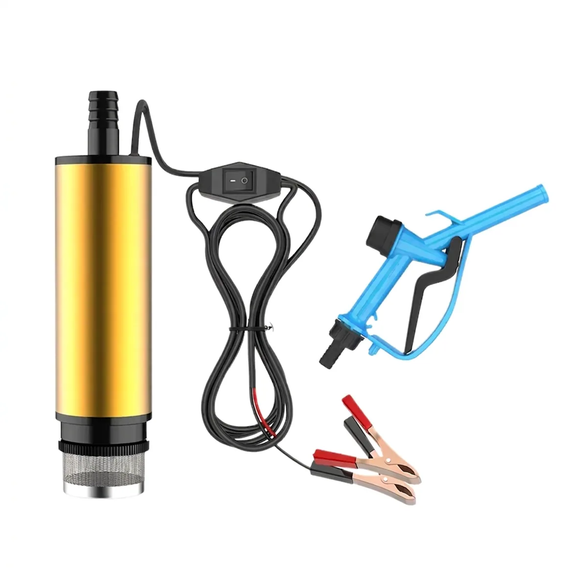 Pump Kit 12V with Nozzle | 30L/Min High-Flow Aluminum | Self-Priming - Thumbnail 4
