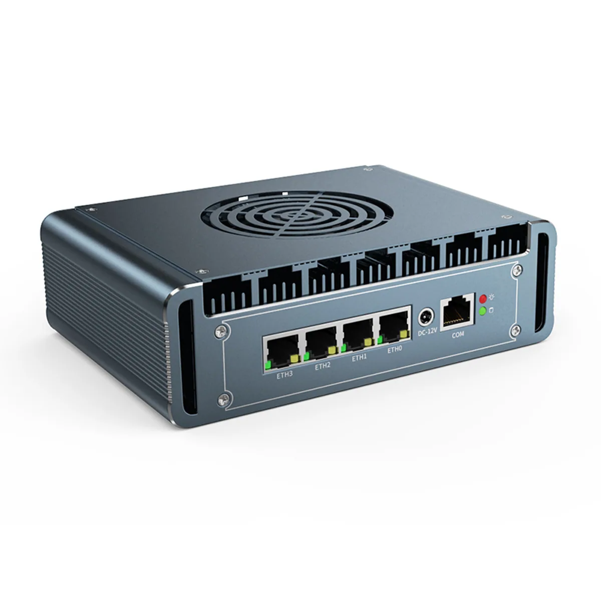 Firewall Appliance Mini PC | 4x 2.5GbE i226-V | DDR4 NVMe Metal - Thumbnail 2