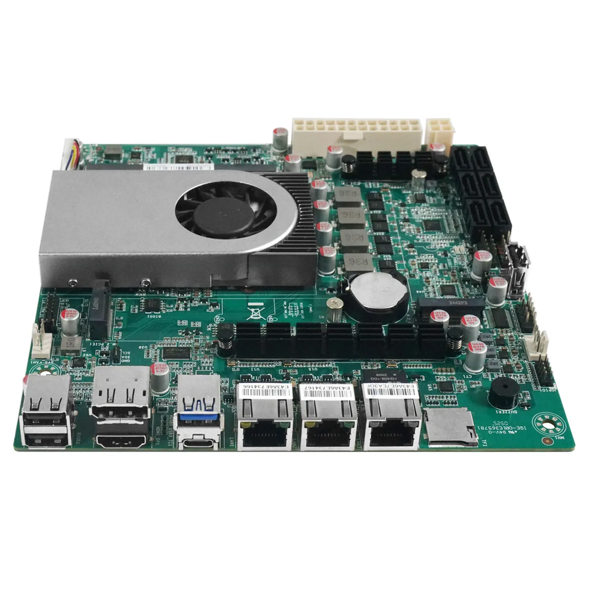 Mini PC NVMe Motherboard | Dual M.2 6x SATA | 10G SFP+ DDR5 Mini-ITX