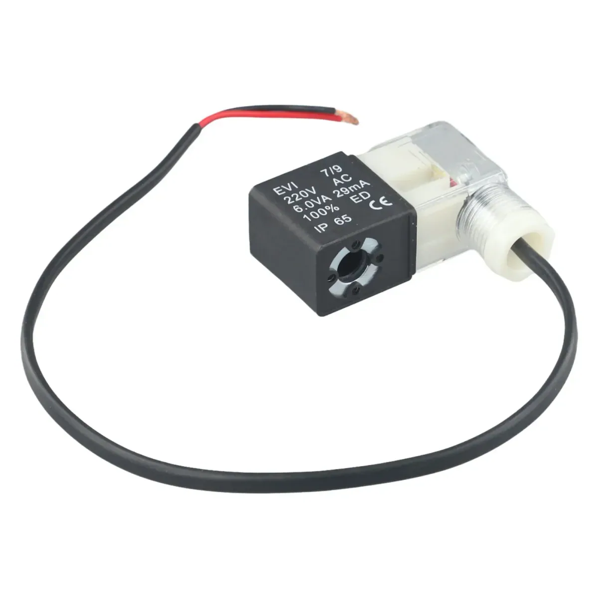 Air Compressor Unloader Valve | Power Off Solenoid Vent | 220V Coil - Thumbnail 5