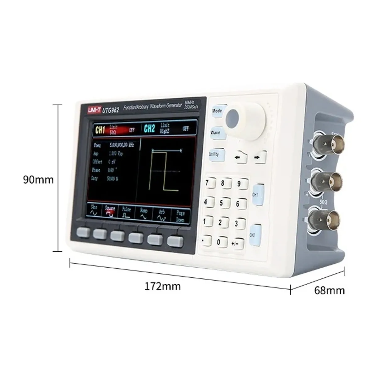Function Generator UTG932E or UTG962E | 30MHz or 60MHz | Dual Channel - Thumbnail 4