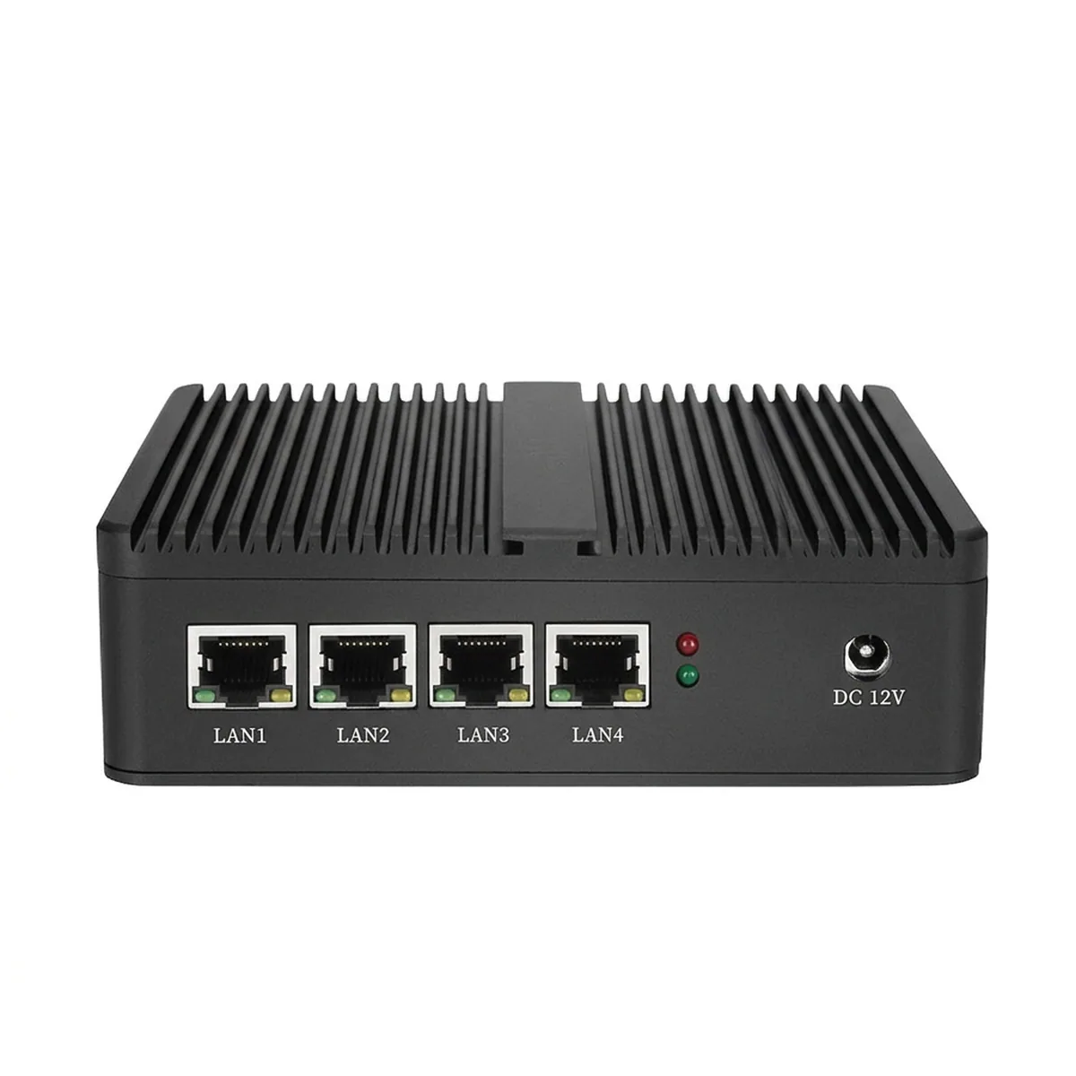 Firewall Appliance Mini PC | Fanless Industrial | 4 Gigabit LAN - Thumbnail 2