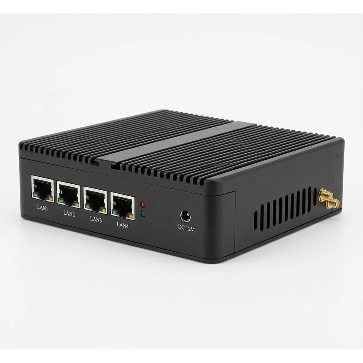 Firewall Appliance Mini PC | Fanless Industrial | 4 Gigabit LAN - Thumbnail 4