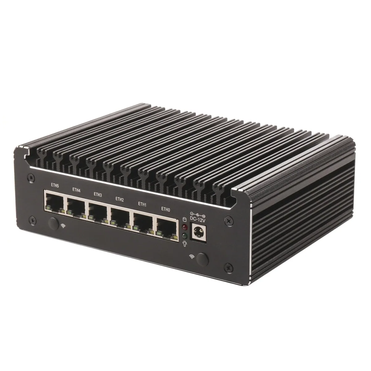 Firewall Appliance Mini PC | 6x 2.5GbE LAN | Fanless pfSense OPNsense - Thumbnail 2