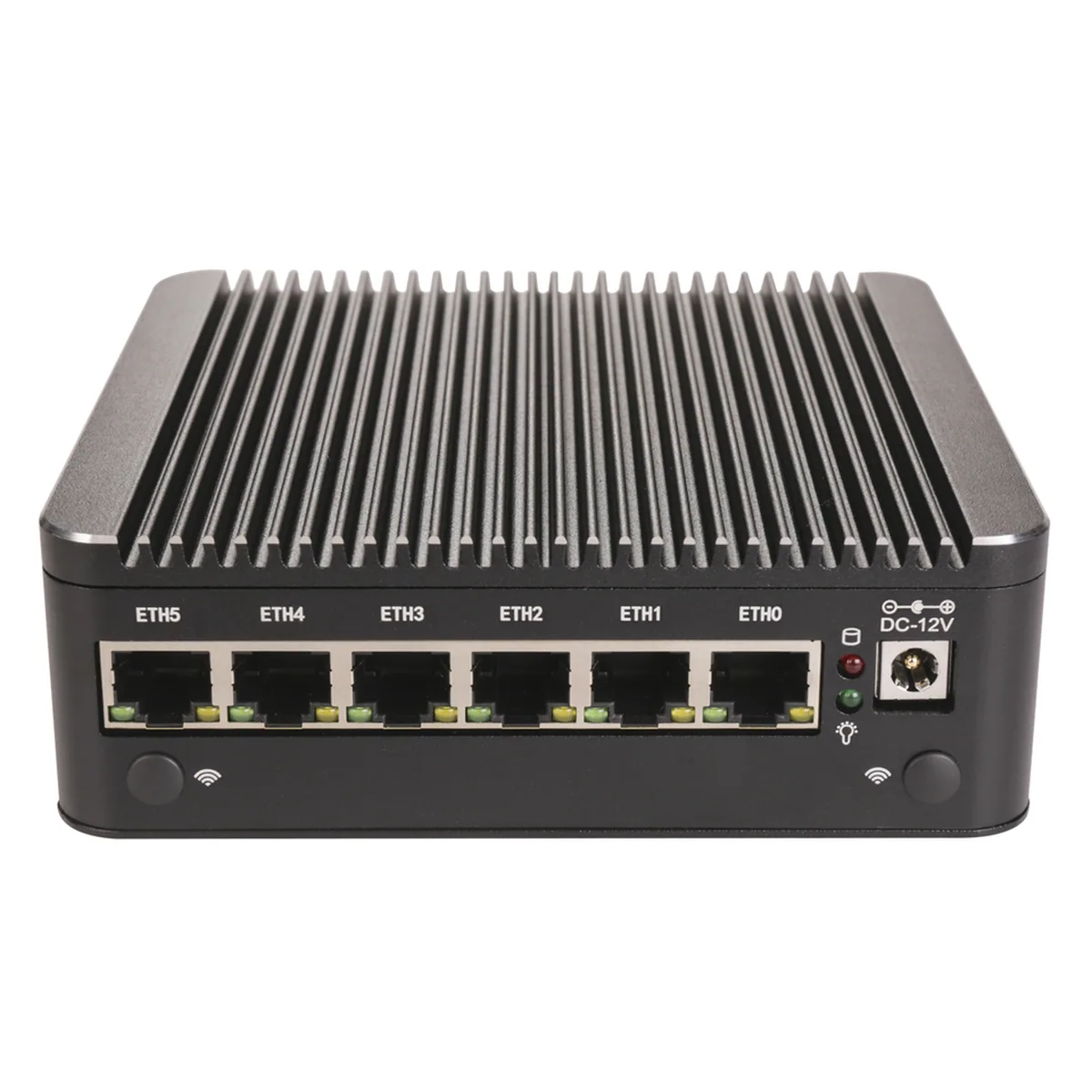 Firewall Appliance Mini PC | 6x 2.5GbE LAN | Fanless pfSense OPNsense - Thumbnail 4
