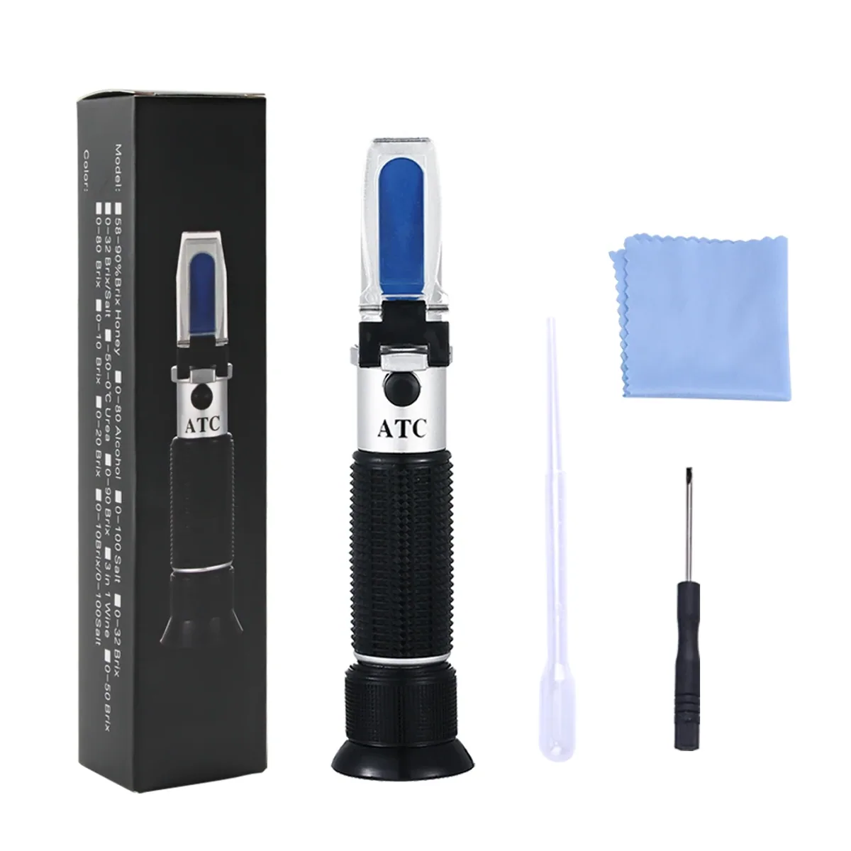 Salinity Refractometer THE01502 | 0-100 ppt | 1.000-1.070 SG | ATC - Thumbnail 2