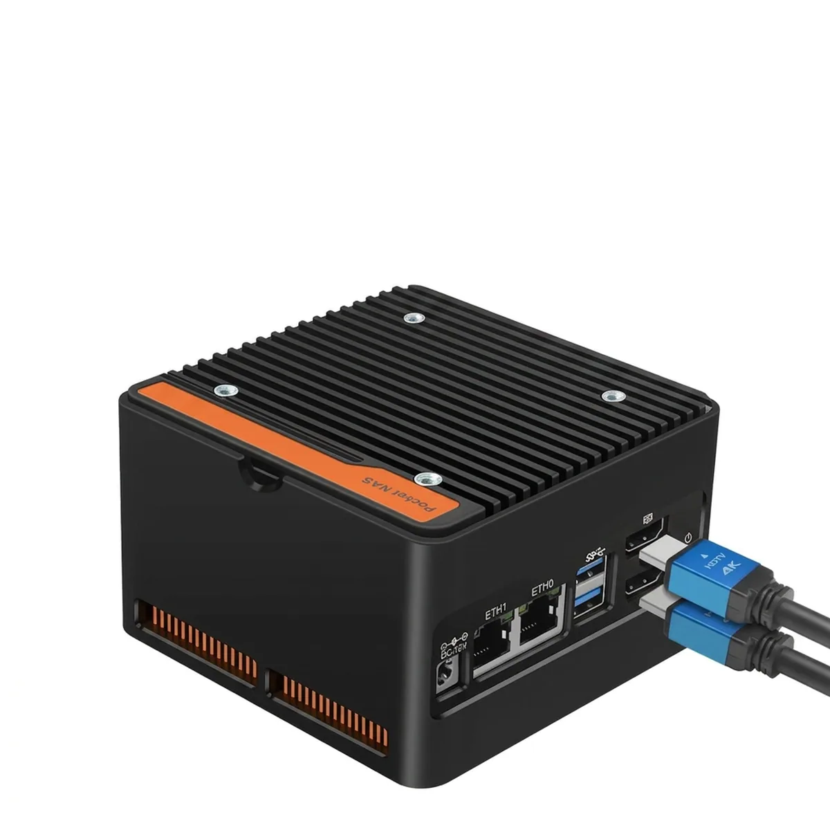 NAS Mini PC | 4x M.2 NVMe Slots | Intel N150 Dual 2.5GbE - Thumbnail 2