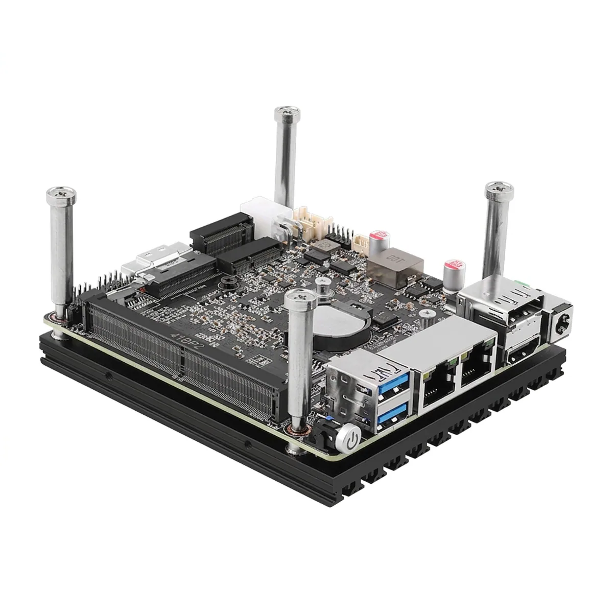 NAS Motherboard | Intel N150 DDR5 | 4x M.2 NVMe Dual 2.5GbE