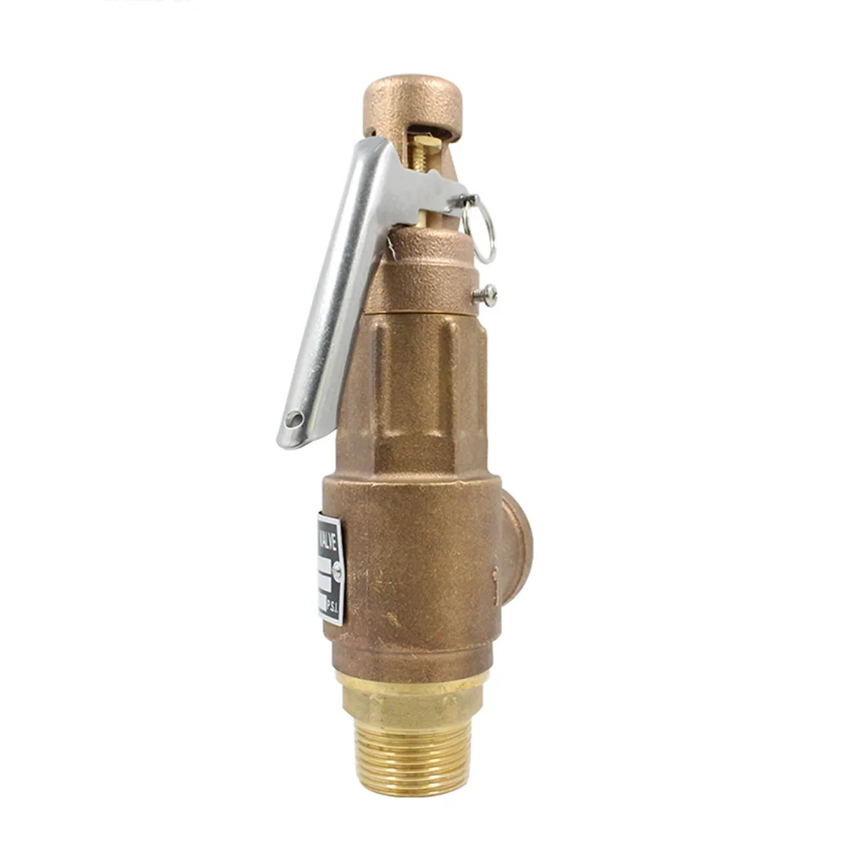 Air Compressor Safety Relief Valve S10L | Brass | DN15, DN20, DN25 - Thumbnail 2