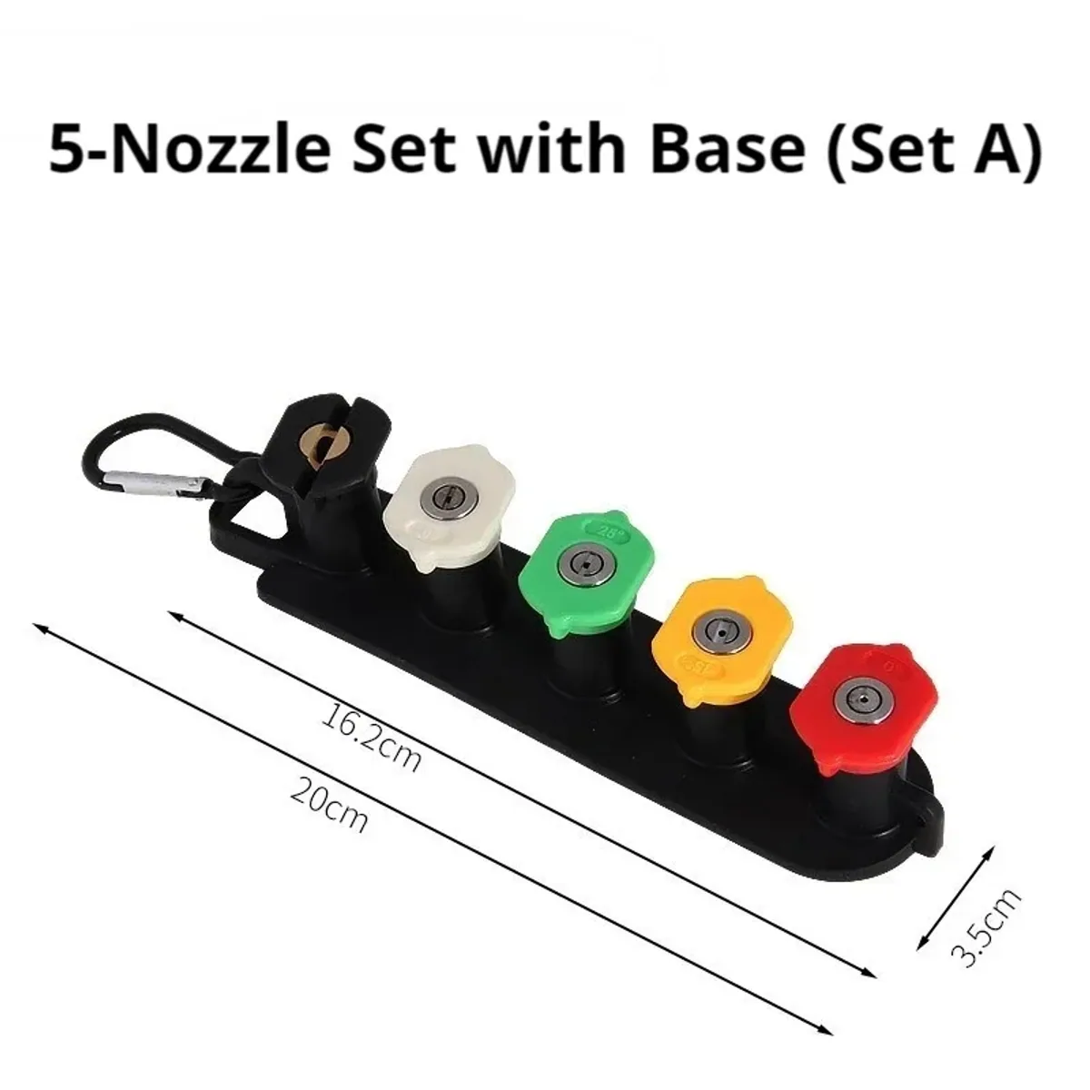 Pressure Washer Nozzle Tips Set | 5 or 7 Piece | 1/4 Inch Quick Connect - Thumbnail 4