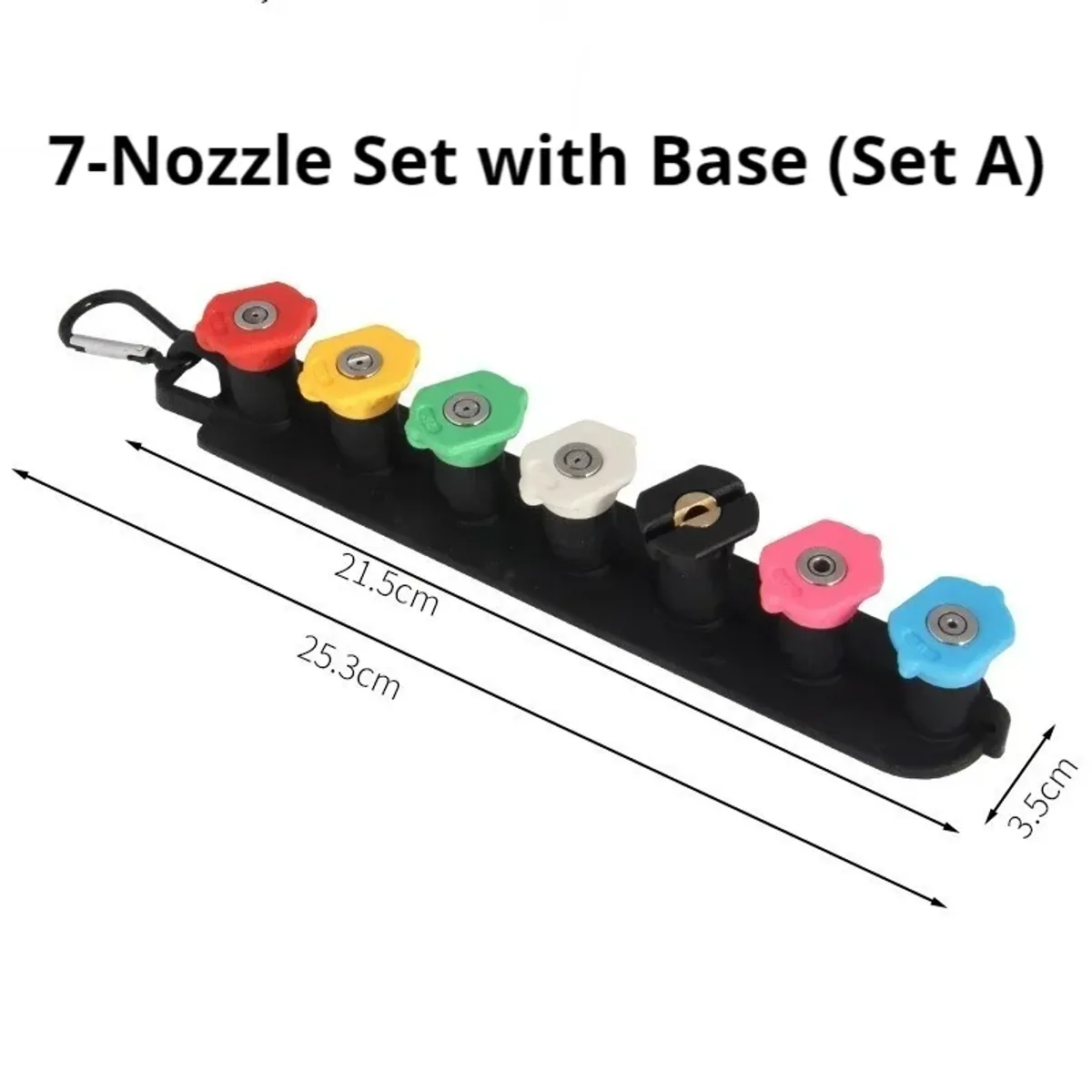 Pressure Washer Nozzle Tips Set | 5 or 7 Piece | 1/4 Inch Quick Connect - Thumbnail 2
