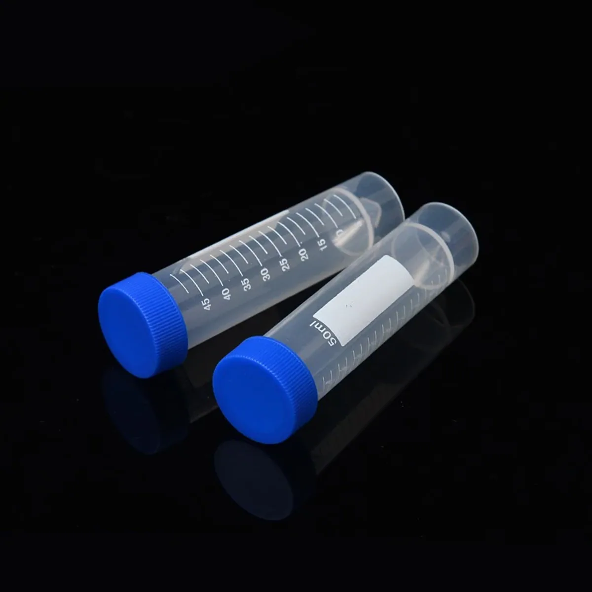 50ml Centrifuge Tubes Screw Cap | Pack of 50 | Graduated, Conical Base