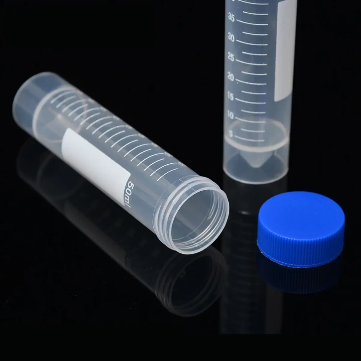 50ml Centrifuge Tubes Screw Cap | Pack of 50 | Graduated, Conical Base - Thumbnail 5