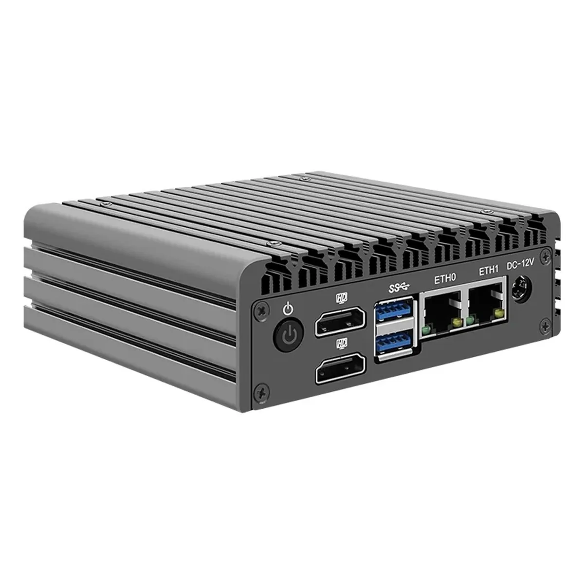 Appliance Mini PC | Fanless Dual 2.5G 2xSATA | Intel N305 NAS Server - Thumbnail 5